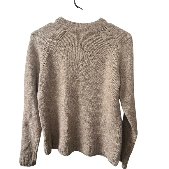 Naadam Signature Cashmere Raglan Crewneck Sweater, Size Small - Picture 7 of 11